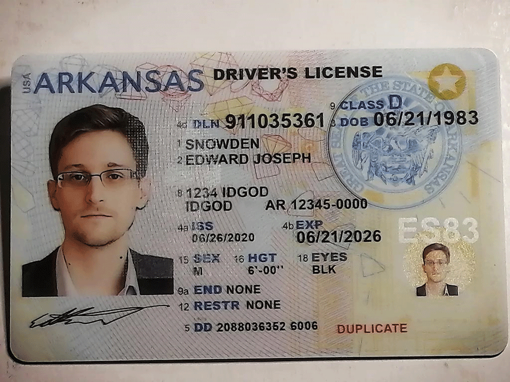 fake id for ARKANSAS