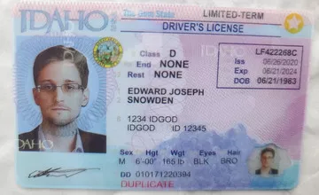 fake id for IDAHO