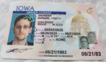 fake id for IOWA