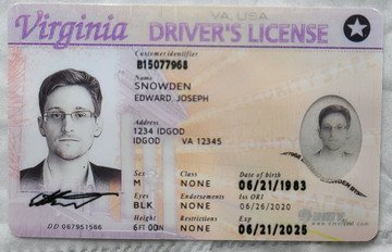 fake id for VIRGINIA